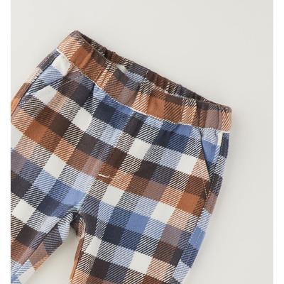 Outdoorhose IDO "BABY BOY TROUSERS", Mädchen, Gr. 58, EURO-Größen, bunt (mocha mousse), 65% Baumwolle, 35% Polyester, Hosen Outdoorhose