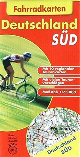 Fahrradkarten Deutschland Süd: 1:75.000 - Preis vom 09.10.2026 07:28:09 h
