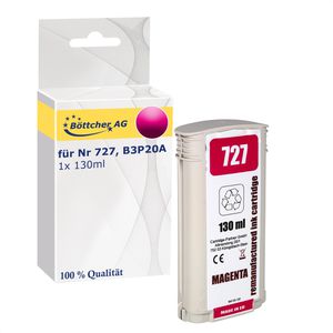 kompatibel für HP 727 B3P20A 130ml magenta