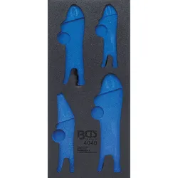 BGS Werkstattwageneinlage 1/3 leer für Art. 4040 - 4040-1