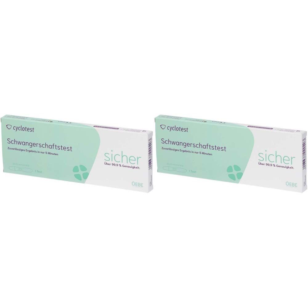 Cyclotest Schwanger 25Mlu x2 2x1 St Test