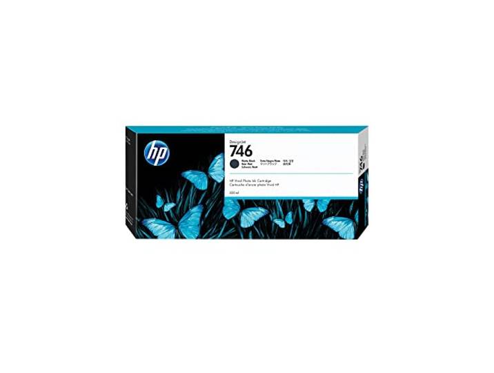 HP 746 Large Format Inktcartridge, Mat Zwart (P2V83A) origineel van HP
