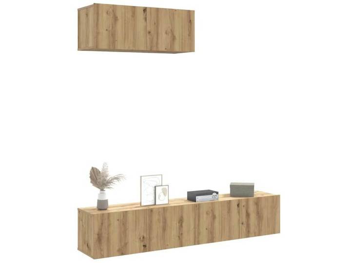 Ensemble de meuble TV mural 3 pcs chêne artisanal 3329004