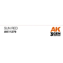 AK 3GEN Sun Red Color Punch 17 ml
