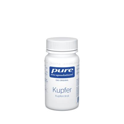 Pure Encapsulations Kupfer Kupfercitrat Kapseln 60 St