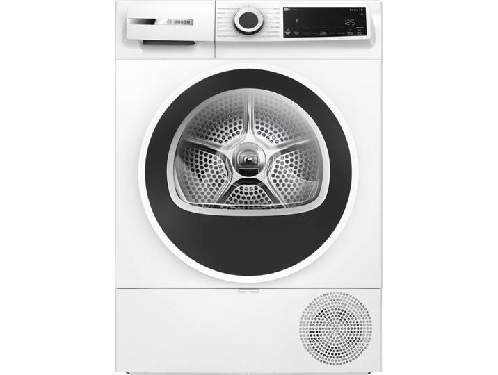 Bosch WQJ23200NL Serie 6 – Warmtepompdroger - 8 kg - Auto Dry droogt automatisch tot de gewenste droogtegraad - Easy clean filter - Home Connect - Wit