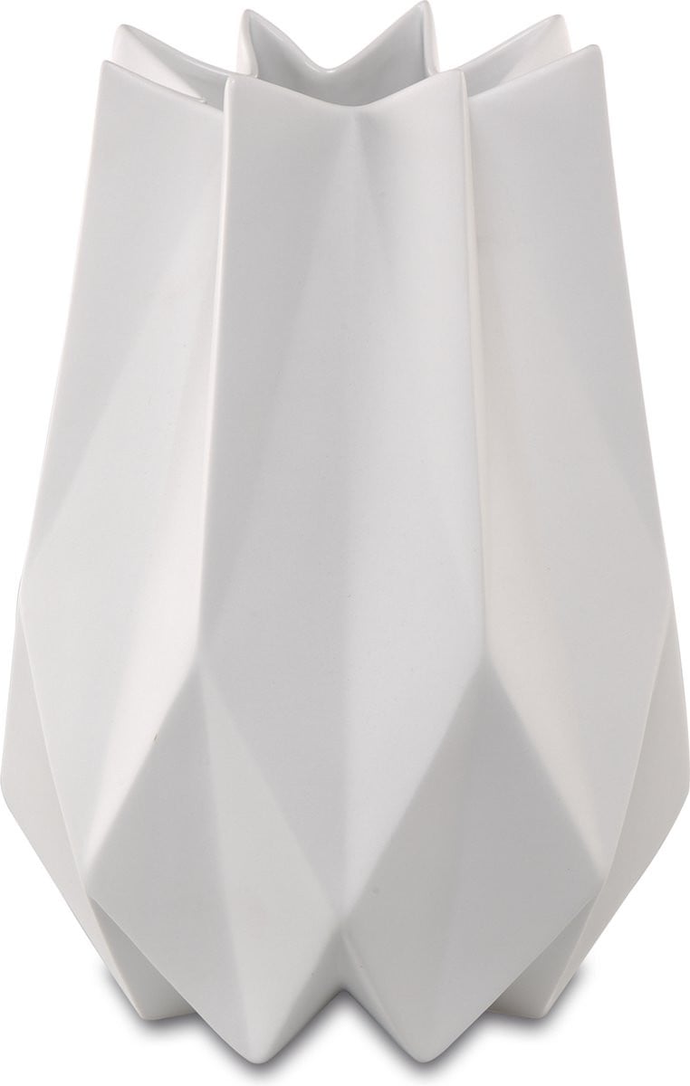 Goebel Kaiser Vaas Polygono Star 27 van hoogwaardig porselein, Hoogte: 27 cm