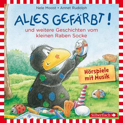 Alles gefärbt!, Alles wächst!, Alles verwünscht! (Der kleine Rabe Socke) (Hörspiel) - Nele Moost,Annet Rudolph, Audio, 9783844911701