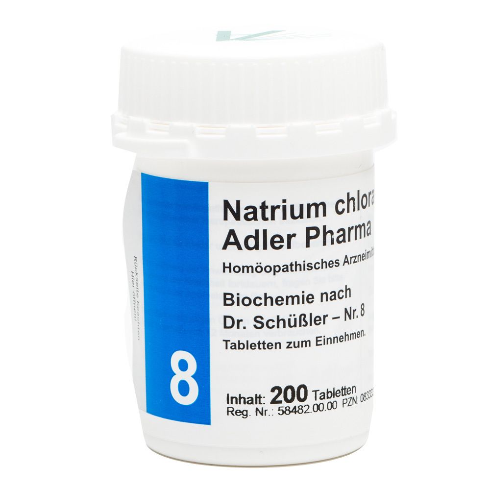 Biochemie Adler 8 Natrium chloratum D 6 Tabletten 200 St