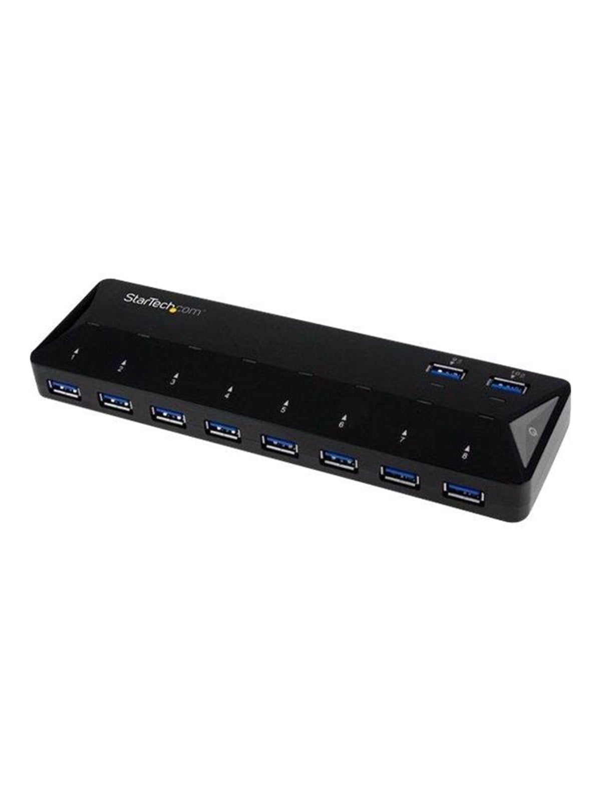 StarTech.com USB 3.0 Hub 10-Port with Charge and Sync Ports USB-Hubs - USB 3.2 - 10 - Schwarz