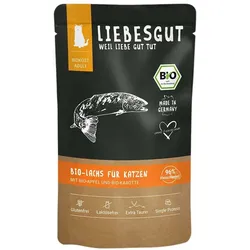 Katze Nassfutter - Lachs mit Obst und Karotte 100g