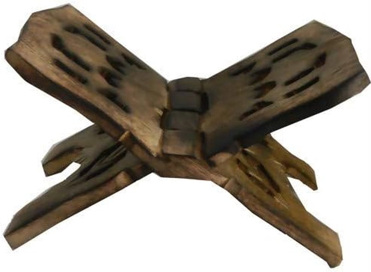 Houten boekensteun met handgesneden patronen voor decoratie, Houtkleurig, 38 cm