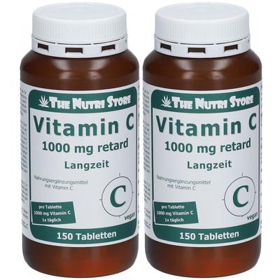 Vitamin C 1000 mg retard Langzeit Tabletten 2x 2x150 St