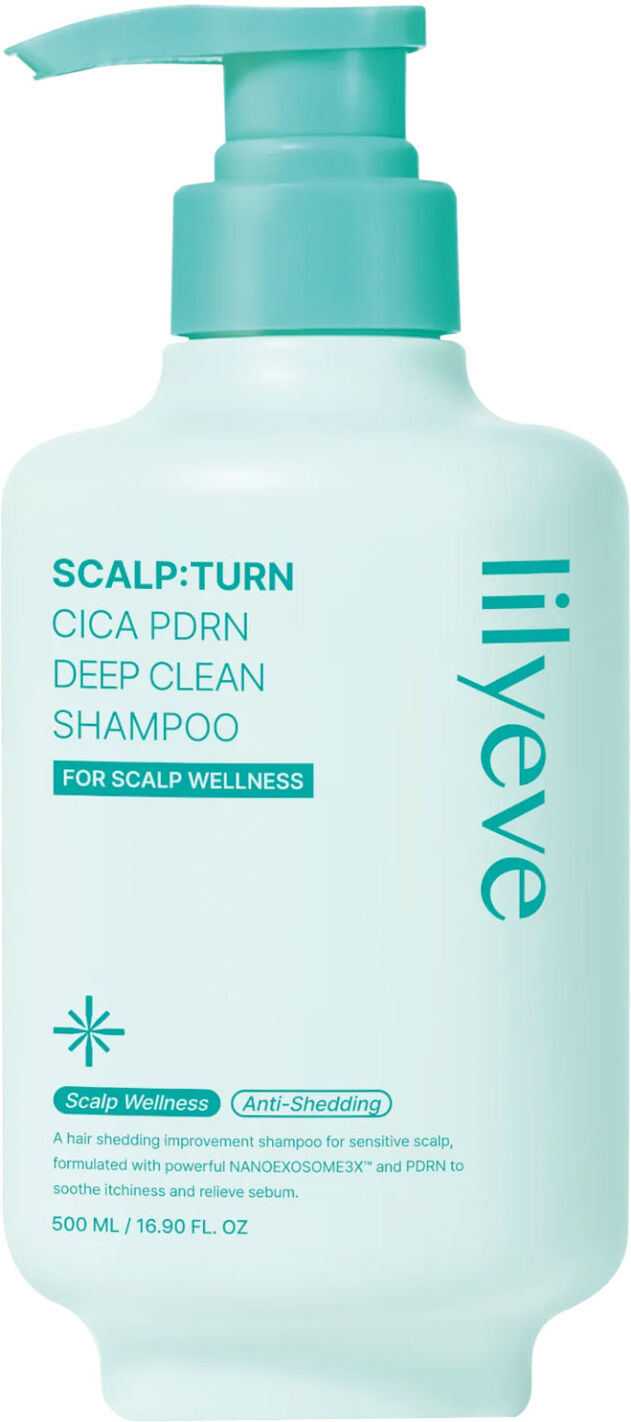 LILYEVE Scalp:Turn Cica PDRN Deep Clean Shampoo 500ml