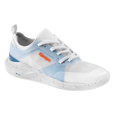 Hallenschuh KEMPA "Hallen-Sport-Schuhe Kourtfly", Kinder, Gr. 6, schwarz (schwarz, fluo gelb), Obermaterial: 100% Textilmaterial TEXMAT., Schuhe Hallenschuh