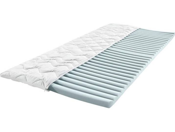 Sleeptex Topper, Weiß, H1 + H2, 140x200 cm, Oeko-Tex® Standard 100, Bezug abnehmbar/waschbar, für Hausstauballergiker geeignet, Schlafzimmer, Matratzen Shop, Matratzenzubehör, Topper