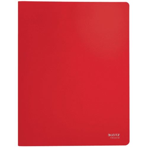 LEITZ Recycle 4676 Sichtbuch DIN A4, 20 Hüllen rot