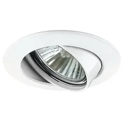 Premium Einbauleuchte rund 83mm 30° GU10 max. 50W 230V dimmbar Weiß