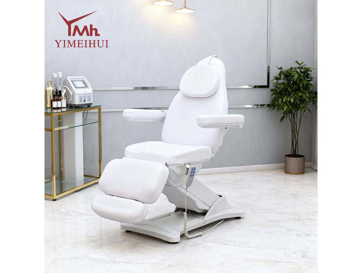 Chaise de tatouage électrique inclinable à 3 moteurs, pour examen médical, Massage Spa, cosmétique, lit de beauté du visage