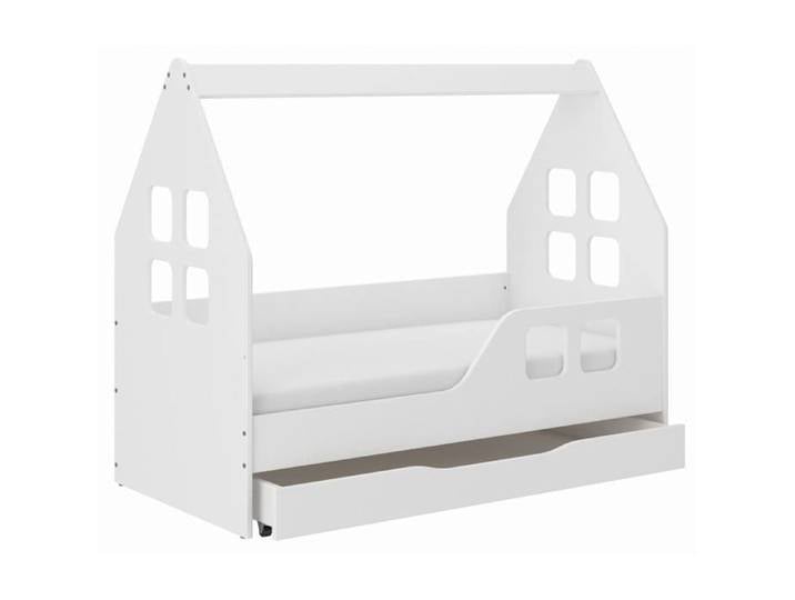 Lit cabane pour enfant avec tiroir 140x70 à droite