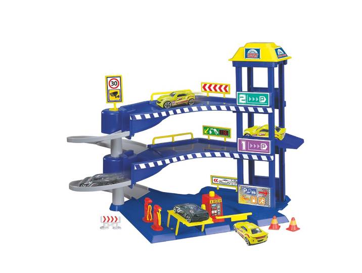 KIDWAY - Garage 2 niveaux - Action - 3 ans et +