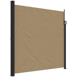 vidaXL Seitenmarkise Ausziehbar Taupe 200x300 cm