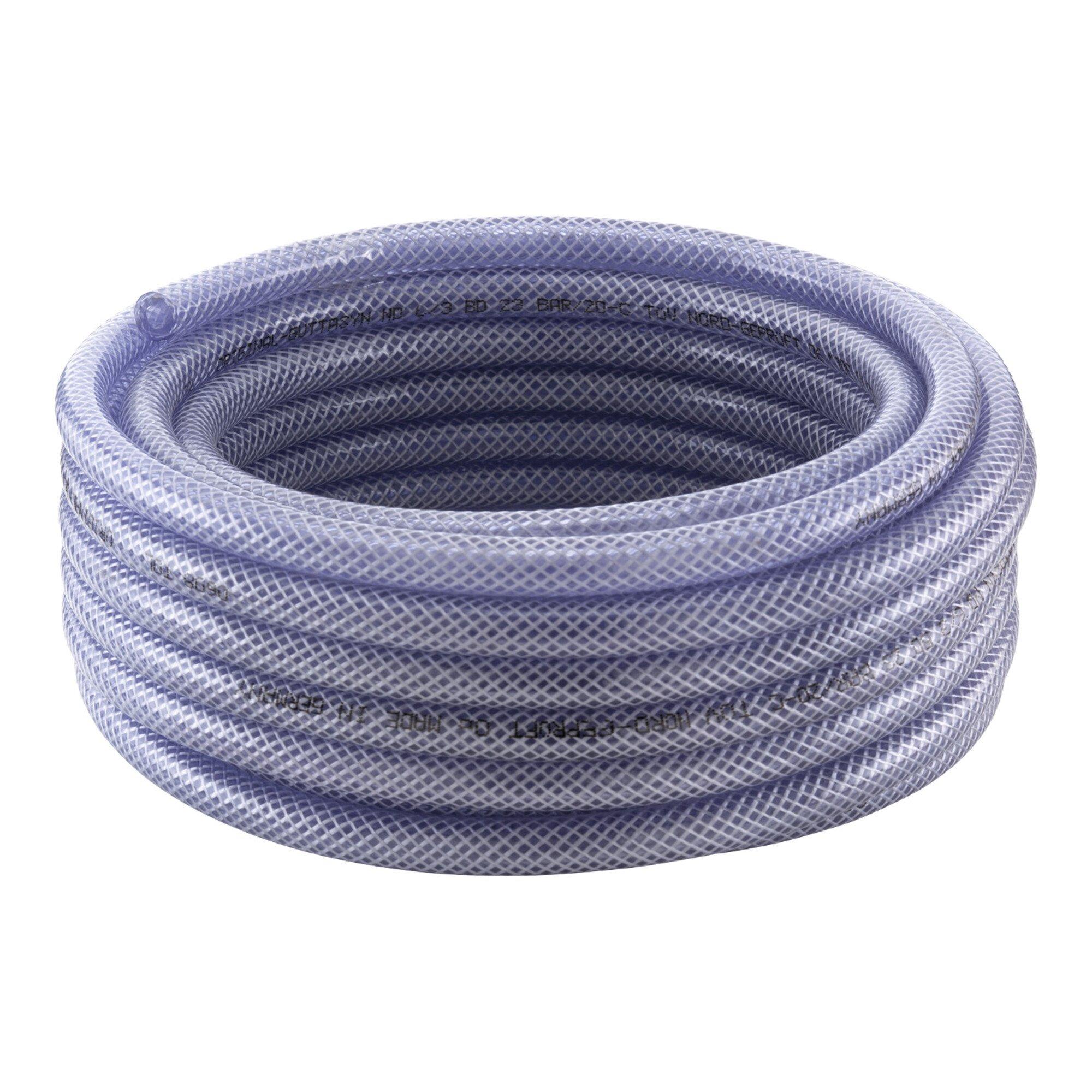 Gewebeschlauch PVC APDatec 81, transparent, 9x3,0mm 10m APD ; APD Schlauchtechnik (81 009 30 10)