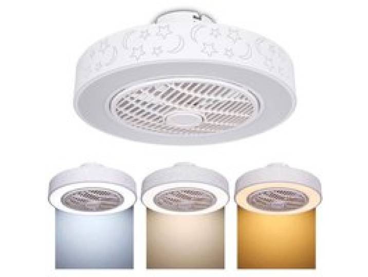 PLAFONNIER Ventilateur De Plafond LED Plafonnier - Dimmable avec Télécommande Creative Moderne Pépini&egra685