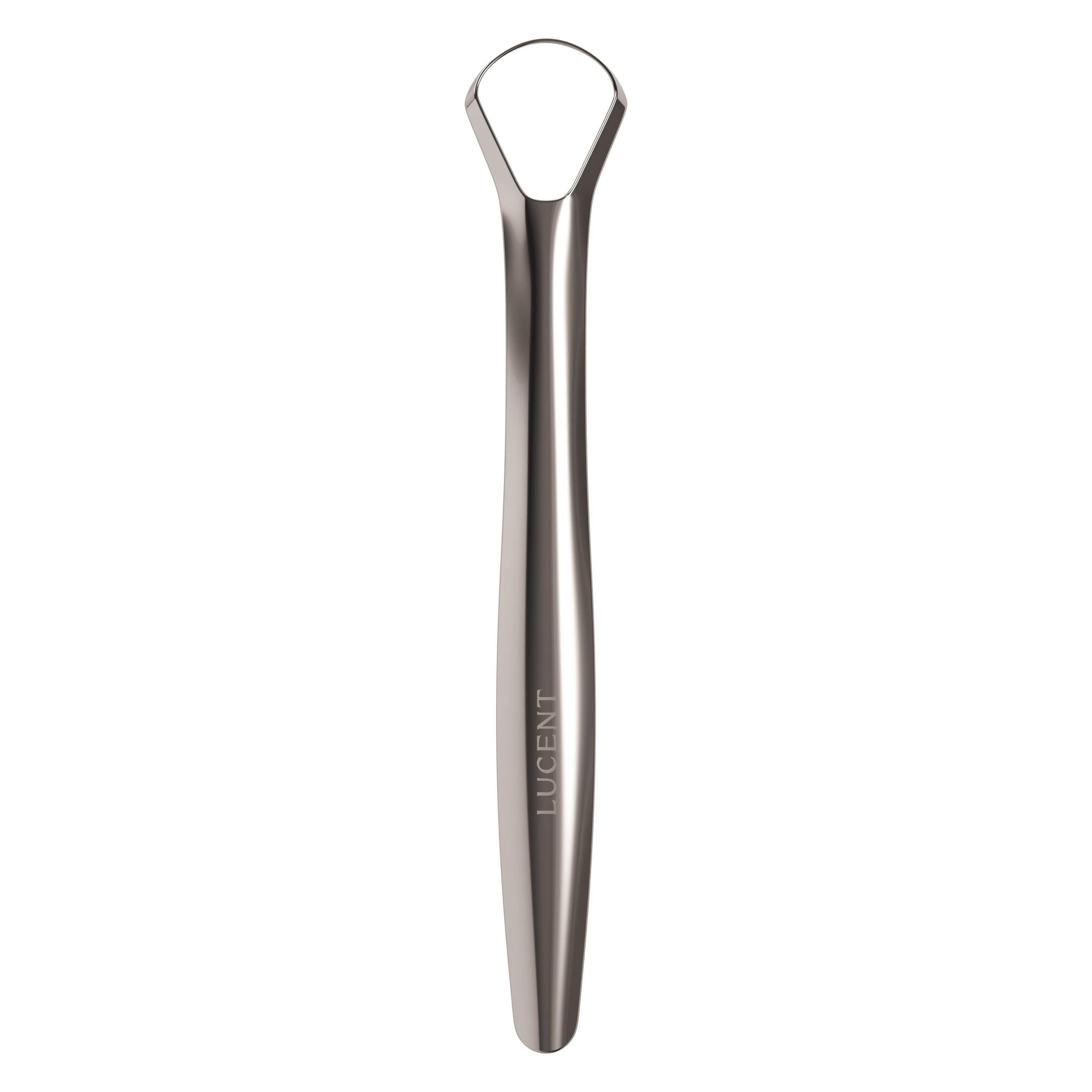 Weicon Be Lucent Beam Tongue Scraper - czyścik do języka ze stali nierdzewnej (silver) (Zungenschaber) (10811)