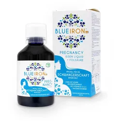 BLUEIRON Eisen Pregnancy+Folsäure Flüss.z.Einn. 250 ml