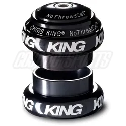 Chris King NoThreadSet Steuersatz, Edelstahl-Lager, 1 1/8", GripLock, Sotto Voce, EC34/28.6 | EC34/30, black