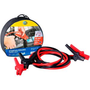 Hella Starthilfekabel 8KS 236 691-001, 4,5 m, für PKW & Dieselmotor, 12V/24V, 480A, 35mm²