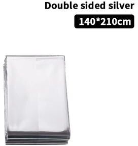 Inspired Living Waterproof Mylar Thermal Emergency Blanket For Survival Warmth & Outdoor Safety 1