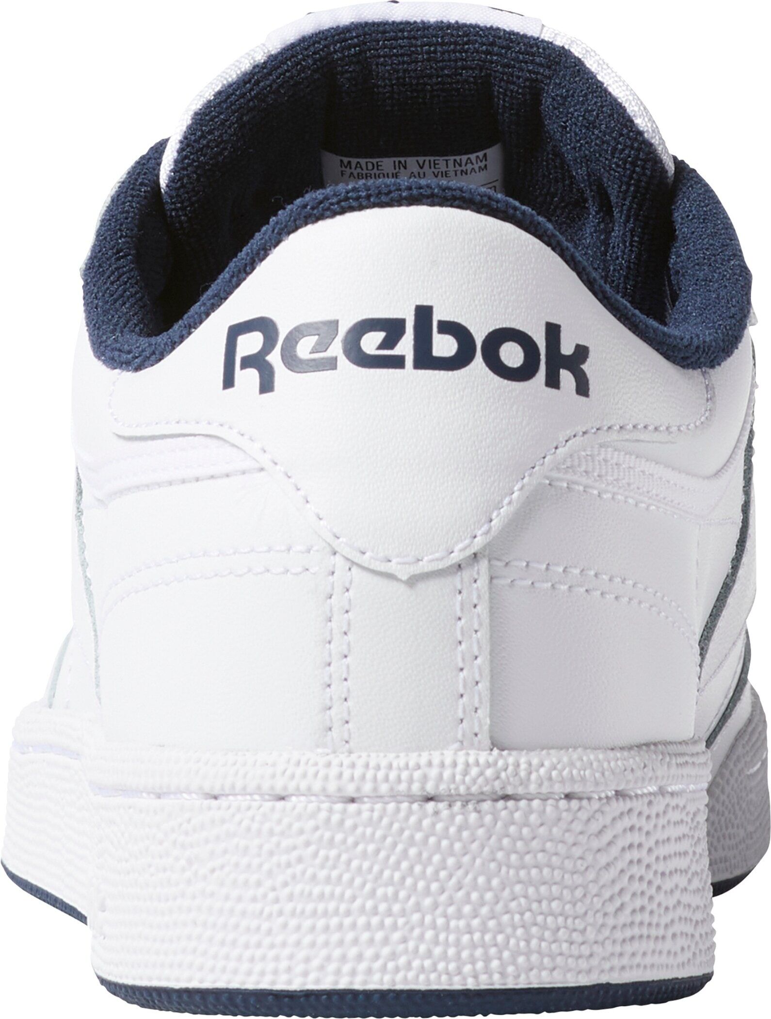 Sneaker REEBOK CLASSIC "CLUB C 85", Herren, Gr. 40, blau (weiß, navy), Leder, Schuhe Sneaker weiß, navy 40