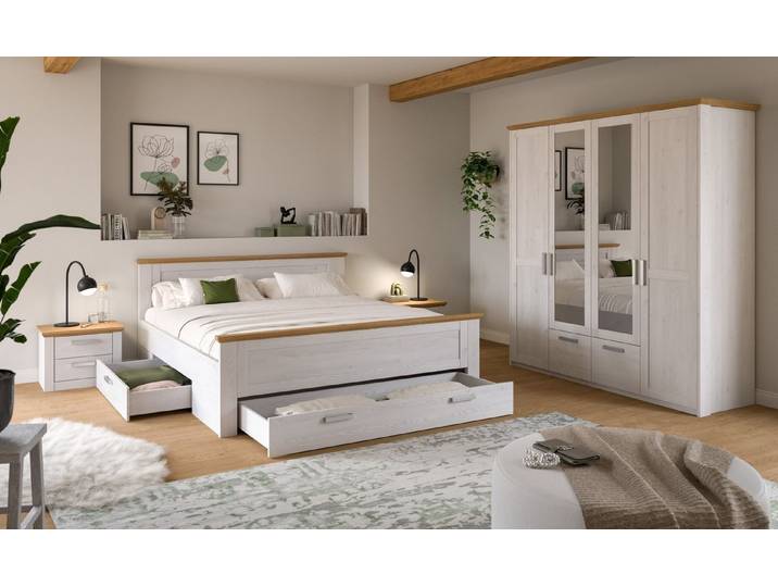 freiraum Schlafzimmer-Set Verona, in Sibiu Lärche, Spannplatte/MDF