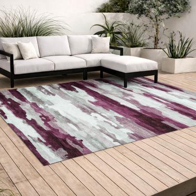 Addison Rugs Machine Washable Indoor/ Outdoor Ombre Brewer Chantille Rug