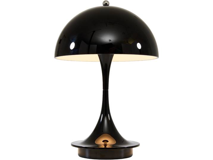 Louis poulsen Designer-Tischlampe Panthella schwarz Polymer H 24.1 cm 81 lm - LED - LED Energiesparlampen