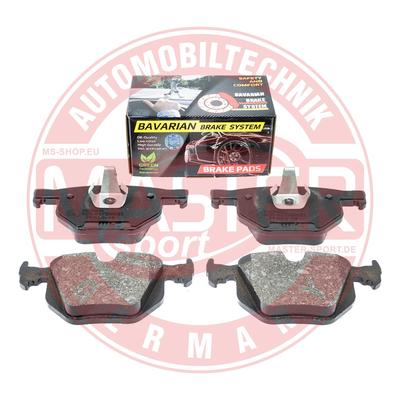 Master-sport Germany Bremsbelagsatz, Scheibenbremse [Hersteller-Nr. K6072322] für BMW