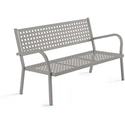 Metall Gartenbank Alice 110 cm FA - schlamm