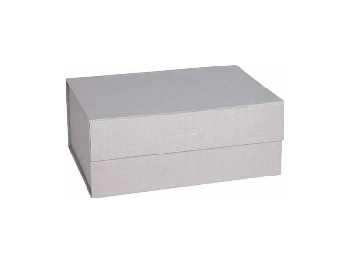 OYOY Boîte de rangement Hako A4 Pierre