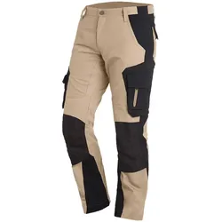 Arbeitshose FLORIAN - 54 - beige/schwarz