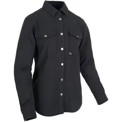 Oxford, Motorradjacke, HEMD KICKBACK 2.0 DAMEN SCHWARZ GR. 46 (Damen, 46)