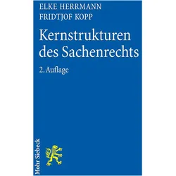 Kernstrukturen des Sachenrechts, Fachbücher von Elke Herrmann, Fridtjof Kopp