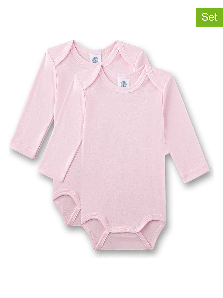 Sanetta 2er-Set: Bodys in Rosa - 98