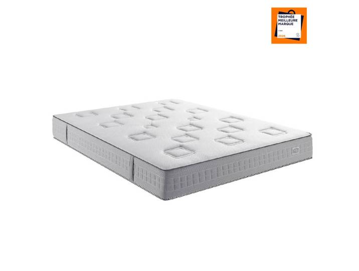 Matelas 140x200, ressort ensachés, très ferme, h24