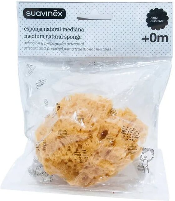Suavinex ESPONJA NATURAL GRANDE +0M 1 Ud