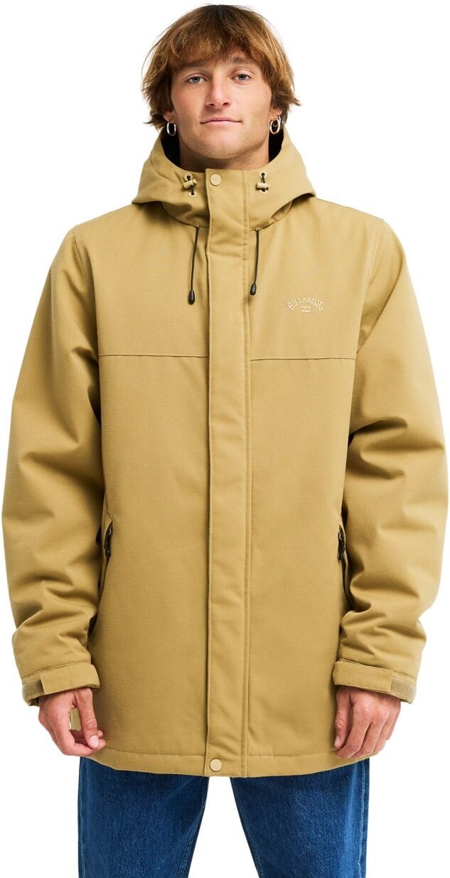 Parka BILLABONG "All Day 10K", Herren, Gr. S, beige (khaki), Obermaterial: 100% Polyester., Jacken Parka khaki S