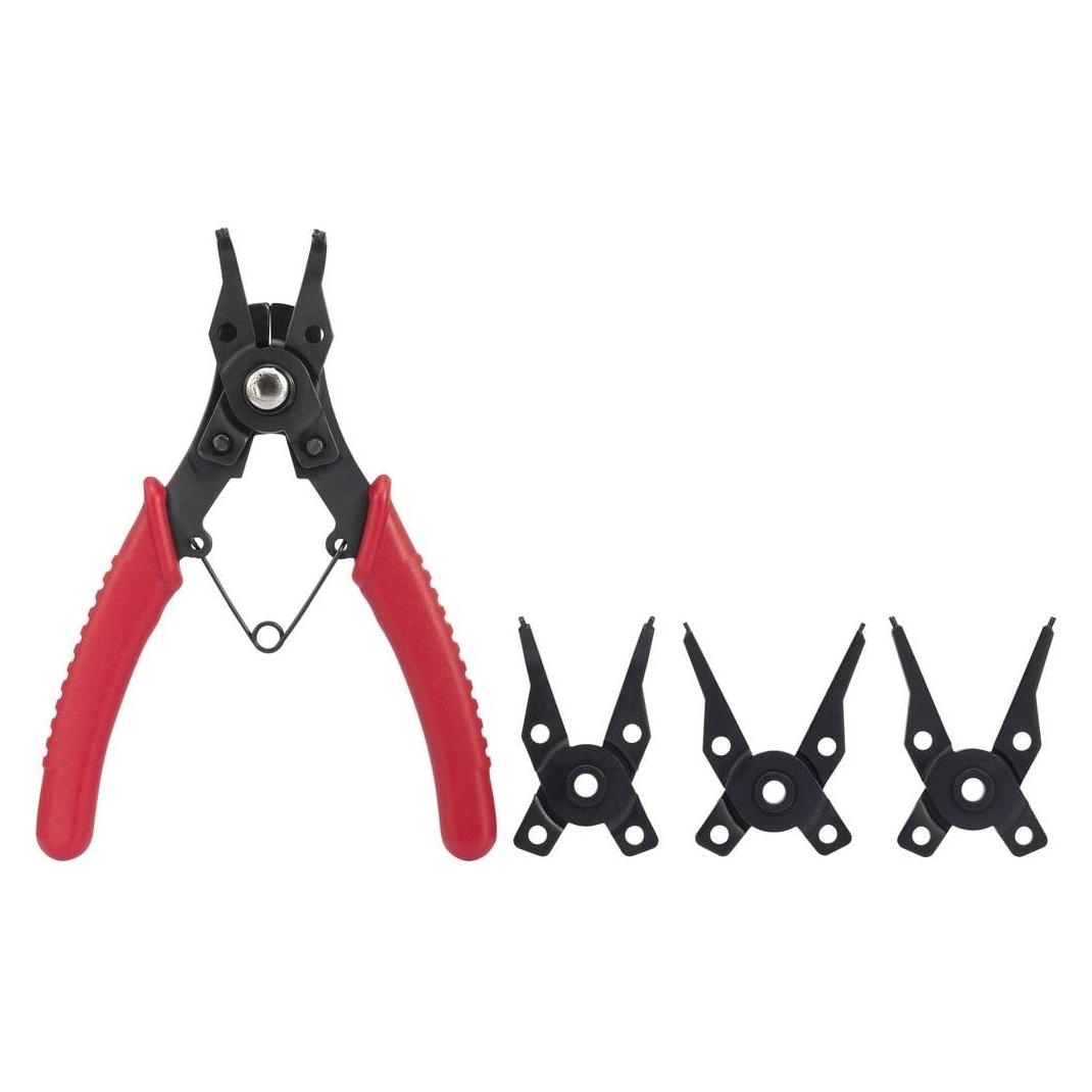 Toolcraft 4 Stück Seegerringzange Aussen-/Innenring Set gerade/gewinkelt (TO-6679764)