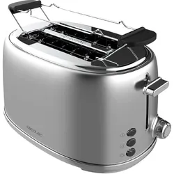 Cecotec Vertikale Toaster Toast&Taste 1000 Retro Double Inox