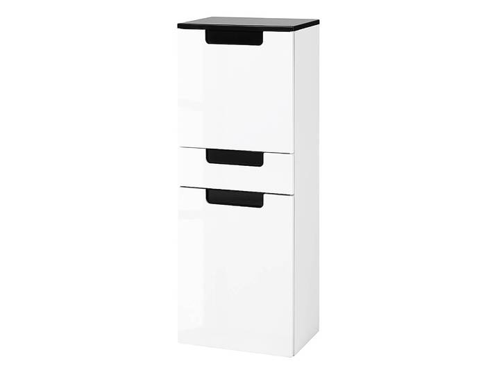 Armoire midi Laris 40 x 105 x 27cm Blanc